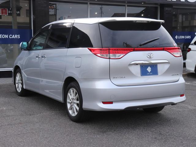 エスティマ 2.4アエラス Gエディション 中期モデル両側電動ドア後席モニターHIDヘッドFフォグ純正17AW ETCスマートキー プッシュスタートウッドコンビHステコンクルコン純正SDナビBカメラ地デジBT音楽DAA/Cリアオートエアコン(8枚目)