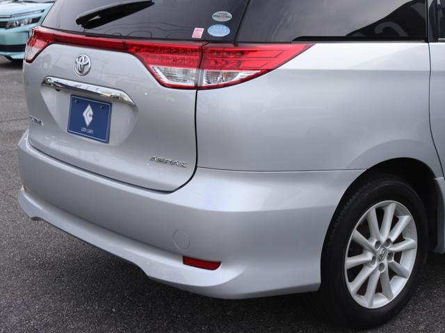 エスティマ 2.4アエラス Gエディション 中期モデル両側電動ドア後席モニターHIDヘッドFフォグ純正17AW ETCスマートキー プッシュスタートウッドコンビHステコンクルコン純正SDナビBカメラ地デジBT音楽DAA/Cリアオートエアコン(18枚目)