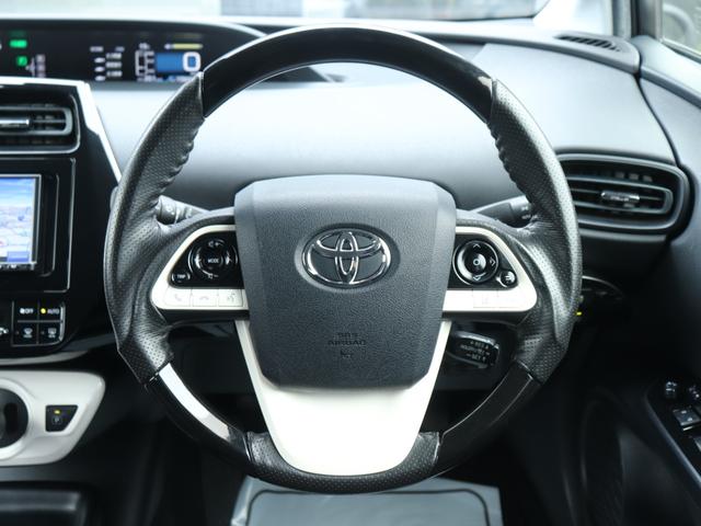 プリウス S レンタカーアップ セーフティセンスLEDヘッド社外メモリーナビBカメラ地デジBT音楽スマートキーDバイザ純正15AWビルトインETCレーダークルコン社外コンビHステアリングリモコン オートハイビーム(36枚目)