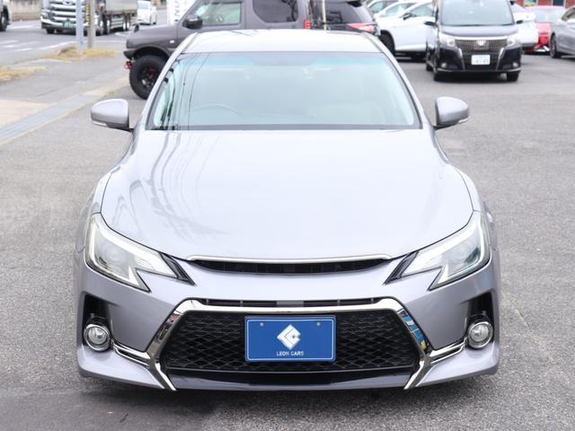 マークＸ ２５０Ｇ　リラックスセレクション　社外ヘッドＦフォグＤバイザＲスモーク社外ＬＥＤテールＧ’ｓルック風前後エアロバンパー社外１９ＡＷスマートキー　ビルトインＥＴＣステコン前席パワーシート社外前後ドラレコ社外ディスプレイオーディオＢカメラ（9枚目）