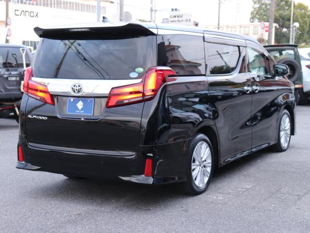 アルファード ２．５Ｓ　後期モデル　セーフティセンス両側電動ドア後席モニターＡＬＰＩＮＥ９型ナビＢカメラ地デジＢＴ音楽スマートキーＬＥＤヘッド追従クルコン　リアオートエアコン革巻きＨステアリングリモコン　ビルトインＥＴＣ（7枚目）