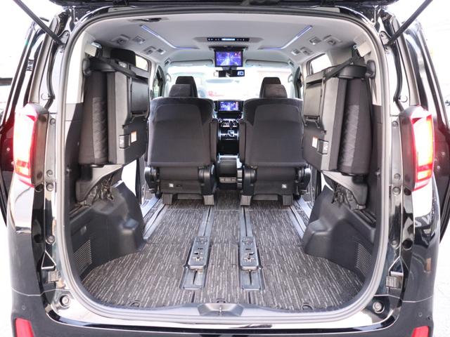 アルファード ２．５Ｓ　後期モデル　セーフティセンス両側電動ドア後席モニターＡＬＰＩＮＥ９型ナビＢカメラ地デジＢＴ音楽スマートキーＬＥＤヘッド追従クルコン　リアオートエアコン革巻きＨステアリングリモコン　ビルトインＥＴＣ（38枚目）