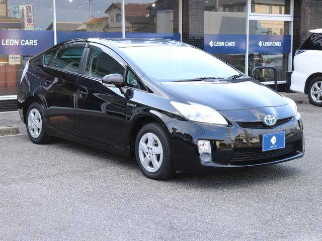 プリウス L 社外ディスプレイオーディオBT音楽スマートキー純正15インチAWプッシュスタートDバイザーETCオートエアコン(6枚目)