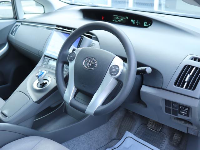 プリウス L 社外ディスプレイオーディオBT音楽スマートキー純正15インチAWプッシュスタートDバイザーETCオートエアコン(28枚目)