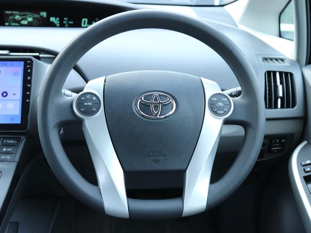 プリウス L 社外ディスプレイオーディオBT音楽スマートキー純正15インチAWプッシュスタートDバイザーETCオートエアコン(37枚目)