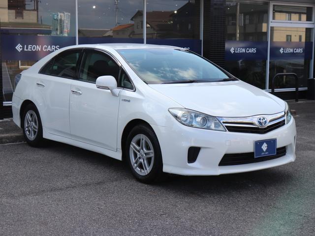 SAI S 純正ナビBカメラ前席パワーシート クルコン ドラレコ ETC スマートキー プッシュスタート ETC 地デジTV Bluetooth音楽 ステアリングリモコン 革巻きステアリング CD/DVD再生(6枚目)