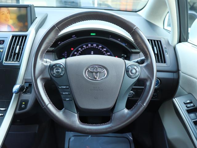 SAI S 純正ナビBカメラ前席パワーシート クルコン ドラレコ ETC スマートキー プッシュスタート ETC 地デジTV Bluetooth音楽 ステアリングリモコン 革巻きステアリング CD/DVD再生(36枚目)