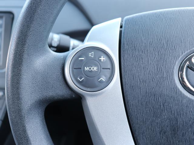 プリウス Sツーリングセレクション LEDヘッド 純正SDナビ地デジ 音楽録音 スマートキーETCステアリングリモコン コンライト オートエアコン フォグランプ ヘッドライトウォッシャー 社外17AWトノカバーCD/DVD/SD(41枚目)