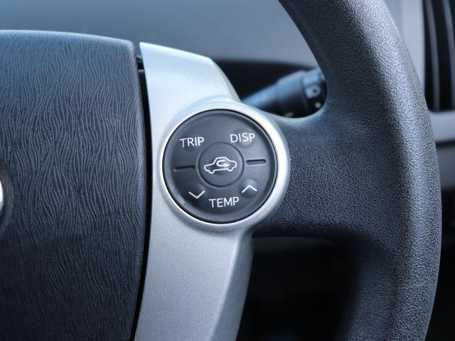 プリウス Sツーリングセレクション LEDヘッド 純正SDナビ地デジ 音楽録音 スマートキーETCステアリングリモコン コンライト オートエアコン フォグランプ ヘッドライトウォッシャー 社外17AWトノカバーCD/DVD/SD(42枚目)