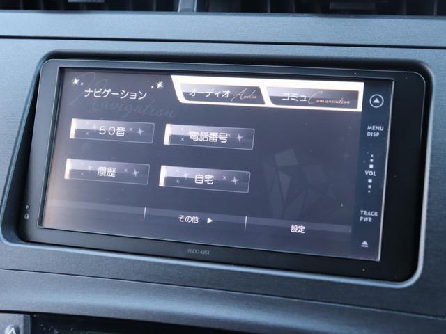 プリウス Sツーリングセレクション LEDヘッド 純正SDナビ地デジ 音楽録音 スマートキーETCステアリングリモコン コンライト オートエアコン フォグランプ ヘッドライトウォッシャー 社外17AWトノカバーCD/DVD/SD(50枚目)