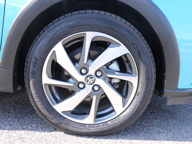 アクア クロスオーバー　セーフティセンス合成皮革シートＬＥＤヘッド純正ナビＢカメラ地デジＢＴ音楽スマートキー　ビルトインＥＴＣ革巻きＨステアリングリモコンＬＤＡオートハイビーム社外ドライブレコーダー　フォグランプ純正１６ＡＷ（23枚目）