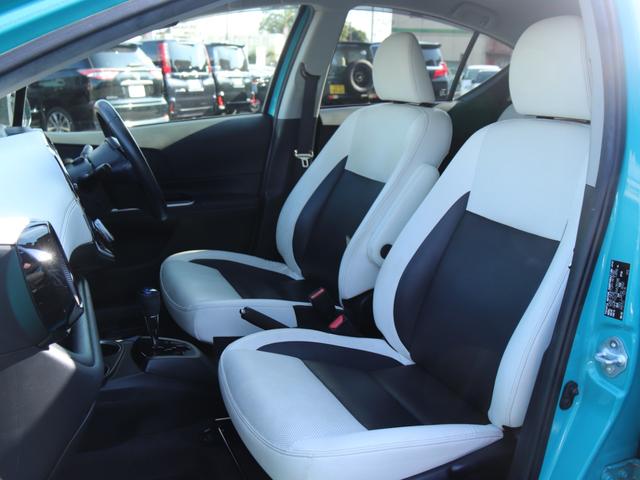 アクア クロスオーバー　セーフティセンス合成皮革シートＬＥＤヘッド純正ナビＢカメラ地デジＢＴ音楽スマートキー　ビルトインＥＴＣ革巻きＨステアリングリモコンＬＤＡオートハイビーム社外ドライブレコーダー　フォグランプ純正１６ＡＷ（29枚目）