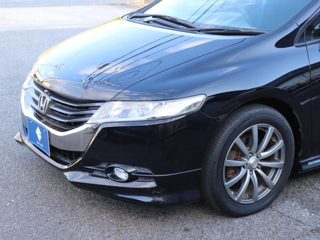 オデッセイ Ｍファインスピリット　エアロパッケージ　全方位モニター純正ナビＢカメラ地デジＥＴＣディスチャージヘッドＦフォグＤバイザー社外１７インチＡＷプライバシーガラス革巻きＨステアリングリモコン　オートエアコン（16枚目）