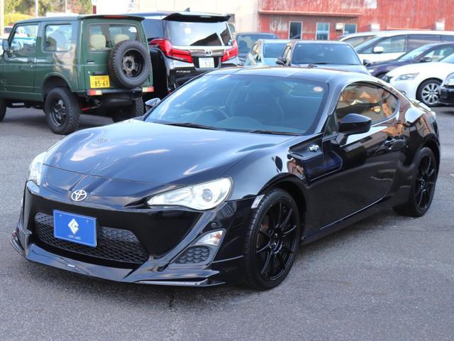 ８６ Ｇ　モデリスタエアロＳＳＲ１８インチＡＷ純正ＳＤナビＢカメラ地デジＢＴ音楽ＴＲＤトランクスポイラー　コーナーセンサーＥＴＣキーレス革巻きハンドル　ライトレベライザ　キーレス（5枚目）