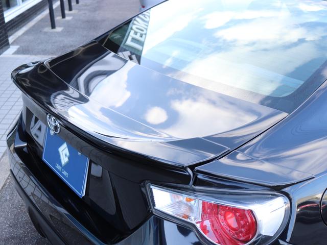 ８６ Ｇ　モデリスタエアロＳＳＲ１８インチＡＷ純正ＳＤナビＢカメラ地デジＢＴ音楽ＴＲＤトランクスポイラー　コーナーセンサーＥＴＣキーレス革巻きハンドル　ライトレベライザ　キーレス（19枚目）