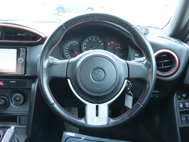 ８６ Ｇ　モデリスタエアロＳＳＲ１８インチＡＷ純正ＳＤナビＢカメラ地デジＢＴ音楽ＴＲＤトランクスポイラー　コーナーセンサーＥＴＣキーレス革巻きハンドル　ライトレベライザ　キーレス（35枚目）