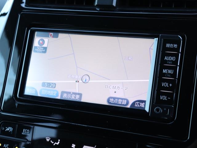プリウス Ｓ　セーフティセンスＬＥＤヘッド純正ＳＤナビＢカメ地デジＢＴ音楽スマートキー　ビルトインＥＴＣ革巻Ｈレーダークルコン　ステアリングリモコン　オートハイビームＬＤＡドアバイザ　プライバシーガラス純正１５ＡＷ（47枚目）