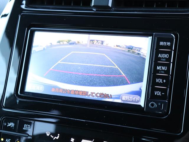 プリウス Ｓ　セーフティセンスＬＥＤヘッド純正ＳＤナビＢカメ地デジＢＴ音楽スマートキー　ビルトインＥＴＣ革巻Ｈレーダークルコン　ステアリングリモコン　オートハイビームＬＤＡドアバイザ　プライバシーガラス純正１５ＡＷ（48枚目）