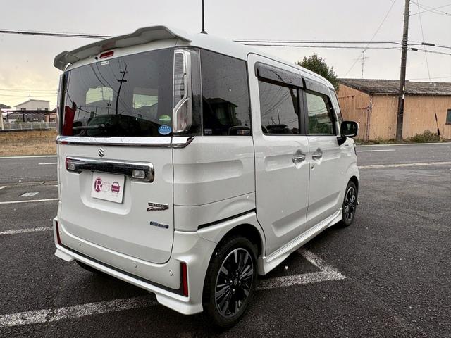 スペーシアカスタム ハイブリッドＸＳ　全方位モニター用カメラパッケージ装着車　クリアランスソナー　ＬＥＤヘッドランプ　オートライト　オートマチックハイビーム　運転席ヒートヒーター　両側オートスライドドア　ＢＴオーディオ　フルセグＴＶ（7枚目）
