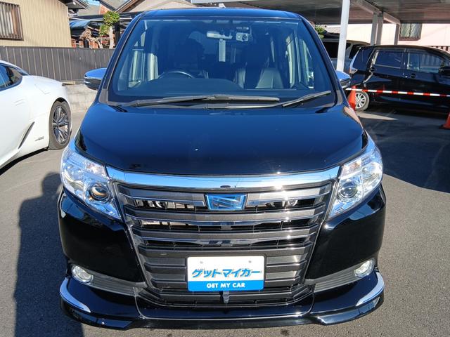 ノア 　ハイブリッドＧ　　エアロ　パワスラ　シートヒーター　アラウンドビューモニター　シートヒーター　社外ホイール　純正９インチナビ（2枚目）