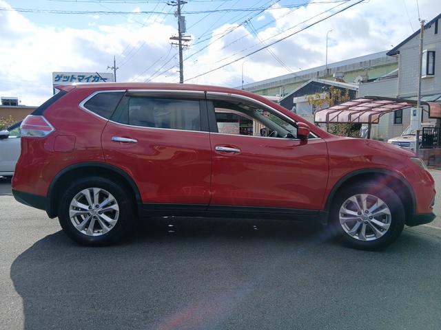 エクストレイル 20X レザーシート 純正ナビ フルセグTV バックカメラ ETC Bluetooth対応 純正17インチアルミ オートエアコン ABS エアバッグ(4枚目)