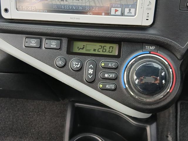 アクア Ｓ　純正ナビ・ＴＶ・Ｂｌｕｅｔｏｏｔｈ対応　バックカメラ　社外１５インチ　ＥＴＣ（22枚目）