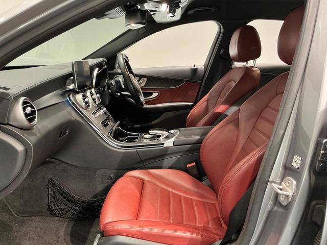 Ｃクラス Ｃ２２０ｄアバンギャルド　ＡＭＧライン　レザーエクスクルーシブＰＫＧ／赤革／ヘッドアップディスプレイ／エアバランスＰＫＧ／レーダーセーフティＰＫＧ／純正ナビＴＶ／Ｂカメラ／ＥＴＣ／シートヒーター／メモリー付きパワーシート（17枚目）