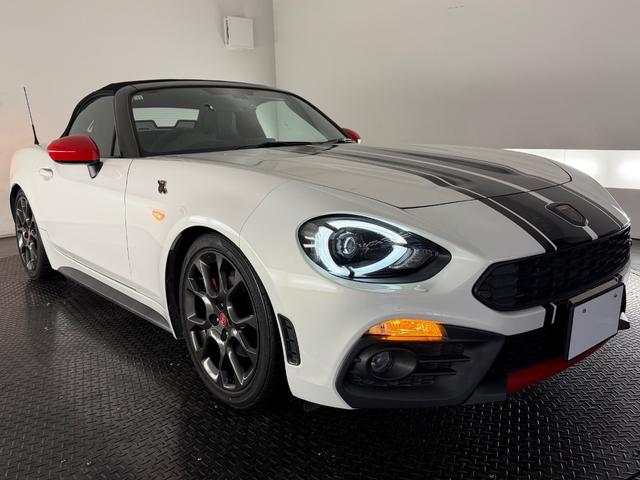 アバルト124 スパイダー ベースグレード 革シート/SDナビゲーションPKG/アダプティブLEDヘッド/レッドブラックツートンレザー/センターストライプ/Bカメラ/シートヒーター/(45枚目)