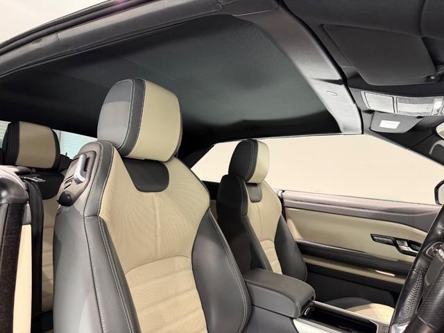 レンジローバーイヴォークコンバーチブル HSEダイナミック 白黒コンビレザー/ブラックパック/ラグジュアリーシートパック/ラグジュアリーパック/ACC/コールドクライメイトコンビニエンスパック/MERIDANサウンド/20AW/ベンチレーション/ドラレコ(18枚目)