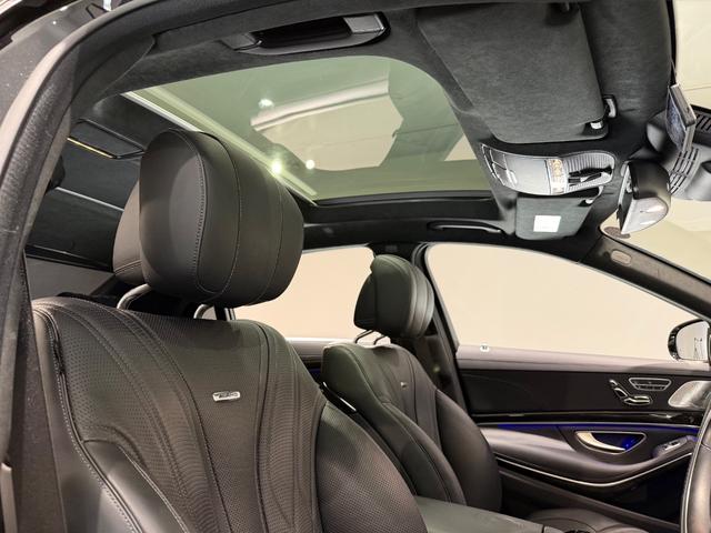 Sクラス S63 ロング マンソリ―フルエアロ/カーボンボンネット/マンソリ―22AW/ベンチレーション/サンルーフ/黒革/シートヒーター/ナイトビジョン/360°カメラ/純正ナビTV/ETC/(17枚目)