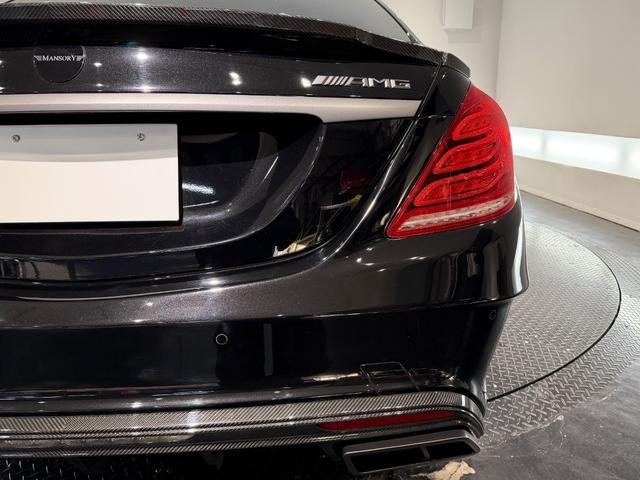 Sクラス S63 ロング マンソリ―フルエアロ/カーボンボンネット/マンソリ―22AW/ベンチレーション/サンルーフ/黒革/シートヒーター/ナイトビジョン/360°カメラ/純正ナビTV/ETC/(72枚目)