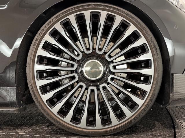 Sクラス S63 ロング マンソリ―フルエアロ/カーボンボンネット/マンソリ―22AW/ベンチレーション/サンルーフ/黒革/シートヒーター/ナイトビジョン/360°カメラ/純正ナビTV/ETC/(76枚目)