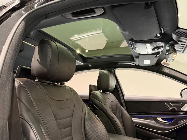 Ｓクラス Ｓ５６０ｅロング　ショーファーＰＫＧ／ヘッドアップディスプレイ／ブルメスターサウンド／サンルーフ／リラクゼーションシート／２０ＡＷ／純正ナビＴＶ／３６０°カメラ／ベンチレーション／シートヒーター／黒革（18枚目）