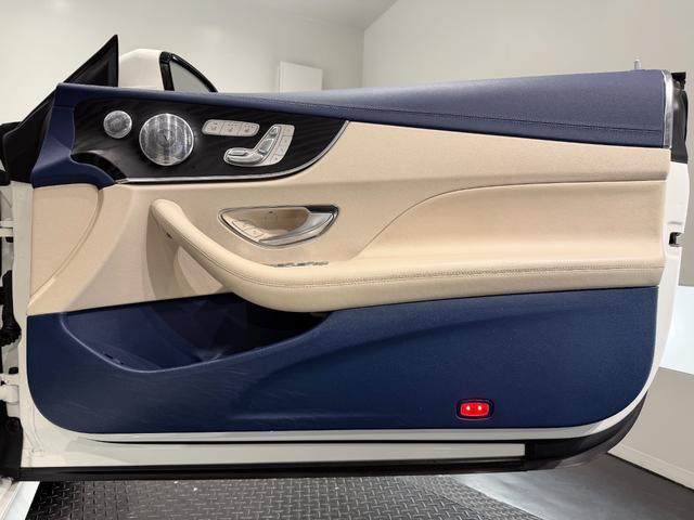 Ｅクラス Ｅ３００　クーペ　スポーツ　エクスクルーシブＰＫＧ／パナメリカーナグリル／白革／パノラミックスライディングルーフ／ベンチレーション／ブルメスター／リラクゼーション機能／エアバランスＰＫＧ／３６０°カメラ／ＥＴＣ／純正ナビＴＶ（15枚目）