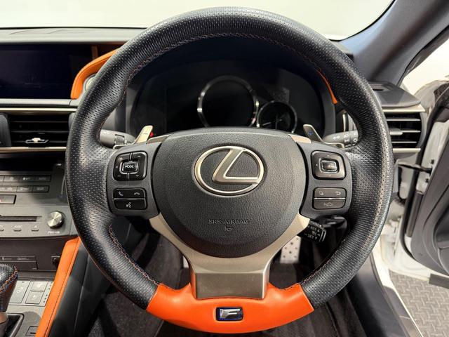 RC F ベースグレード トムスエアロ/車高調ローダウン/19AW/3眼LEDヘッドライト/シートクーラー/シートヒーター/ステアリングヒーター/純正ナビTV/Bカメラ/ETC/メモリー付きパワーシート/黒革/(24枚目)