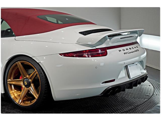 ９１１ ９１１カレラ４ＧＴＳ　カブリオレ　ＫＷ車高調　２０センターロックＡＷ　Ｆｒリフター　赤帆　カロッツェリアナビ　Ｂカメラ　シートヒーター　オートエアコン　アルカンターラステアリング　ＥＴＣ（76枚目）