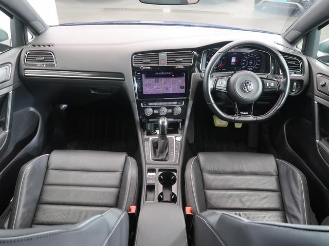 ゴルフＲ ベースグレード　４ＷＤ　レザーシート　パワーシート　シートヒーター　純正ナビ　障害物センサー　衝突軽減ブレーキ　ＬＥＤヘッドライト　バックカメラ　オートブレーキホールド　Ｂｌｕｅｔｏｏｔｈ再生　フルセグ（5枚目）