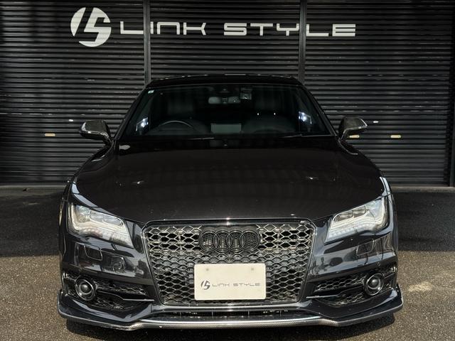 Ａ７スポーツバック ３．０ＴＦＳＩクワトロ　正規ディーラー車　右Ｈ　カーボンフロントスポイラー　ＢＣフォージド２１インチホイール　ダウンサスペンション　オレンジゴールドブレーキキャリパー　社外４本出しマフラー　カーボンリアスポイラー（31枚目）