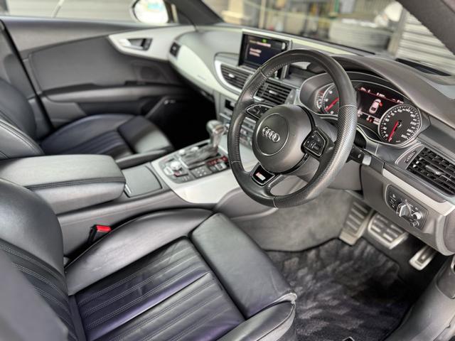 Ａ７スポーツバック ３．０ＴＦＳＩクワトロ　正規ディーラー車　右Ｈ　カーボンフロントスポイラー　ＢＣフォージド２１インチホイール　ダウンサスペンション　オレンジゴールドブレーキキャリパー　社外４本出しマフラー　カーボンリアスポイラー（41枚目）