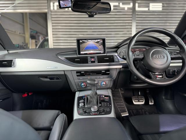 Ａ７スポーツバック ３．０ＴＦＳＩクワトロ　正規ディーラー車　右Ｈ　カーボンフロントスポイラー　ＢＣフォージド２１インチホイール　ダウンサスペンション　オレンジゴールドブレーキキャリパー　社外４本出しマフラー　カーボンリアスポイラー（64枚目）