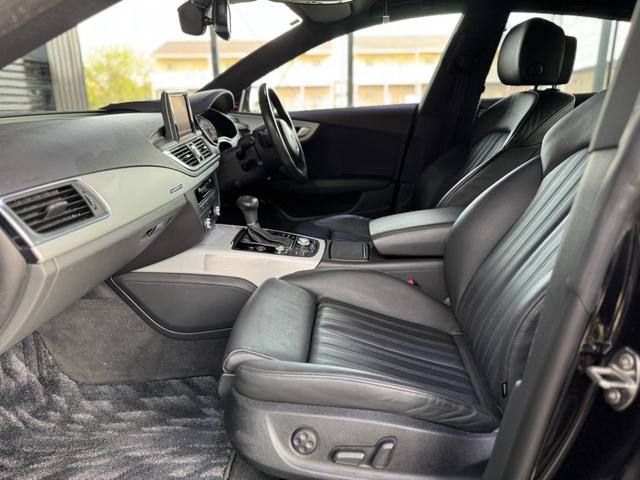 Ａ７スポーツバック ３．０ＴＦＳＩクワトロ　正規ディーラー車　右Ｈ　カーボンフロントスポイラー　ＢＣフォージド２１インチホイール　ダウンサスペンション　オレンジゴールドブレーキキャリパー　社外４本出しマフラー　カーボンリアスポイラー（71枚目）