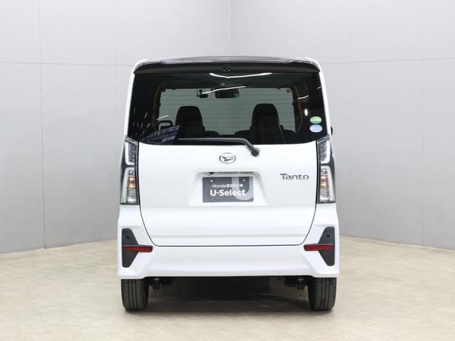 タント カスタムＲＳ　社外ナビ　ＣＤ　ＤＶＤビデオ視聴可　音楽録音　フルセグＴＶ　リアカメラ　前後ドラレコ　ＥＴＣ　両側パワースライドドア　１５インチアルミ　ベンチシート　ＬＥＤライト　オートライト　禁煙車（14枚目）