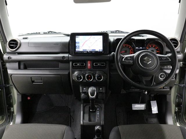 ジムニー ＸＣ　８インチナビ　フルセグ　ＣＤ　ＤＶＤ　フルセグ　音楽録音　Ｂｌｕｅｔｏｏｔｈ　リアカメラ　ＥＴＣ　ステアリングリモコン　クルーズコントロール　シートヒーター　オートライト　ＬＥＤヘッドライト　４ＷＤ（6枚目）