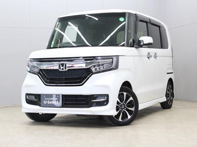 Ｎ－ＢＯＸカスタム Ｇ・Ｌホンダセンシング　ワンオーナー　禁煙車　純正８インチナビ　フルセグ　ＤＶＤ　ＣＤ　Ｂｌｕｅｔｏｏｔｈ　音楽録音　リアカメラ　ＥＴＣ　ステアリングリモコン　クルーズコントロール　シートヒーター　両側パワースライドドア（5枚目）