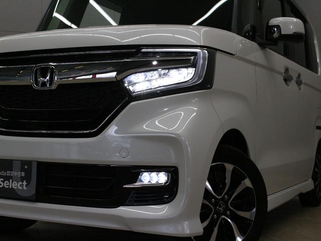 Ｎ－ＢＯＸカスタム Ｇ・Ｌホンダセンシング　ワンオーナー　禁煙車　純正８インチナビ　フルセグ　ＤＶＤ　ＣＤ　Ｂｌｕｅｔｏｏｔｈ　音楽録音　リアカメラ　ＥＴＣ　ステアリングリモコン　クルーズコントロール　シートヒーター　両側パワースライドドア（6枚目）