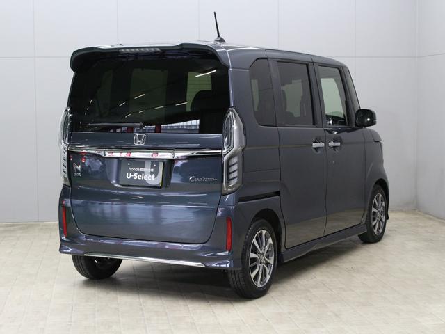 N-BOXカスタム L ワンオーナー 禁煙車 ワンセグTV Bluetooth リアカメラ ETC ステリモ クルコン シートヒーター 両側パワースライドドア 前後ソナーセンサー 電子パーキングブレーキ 大型ルーフコンソール(14枚目)
