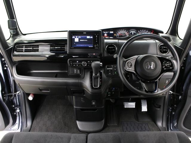 N-BOXカスタム L ワンオーナー 禁煙車 ワンセグTV Bluetooth リアカメラ ETC ステリモ クルコン シートヒーター 両側パワースライドドア 前後ソナーセンサー 電子パーキングブレーキ 大型ルーフコンソール(21枚目)
