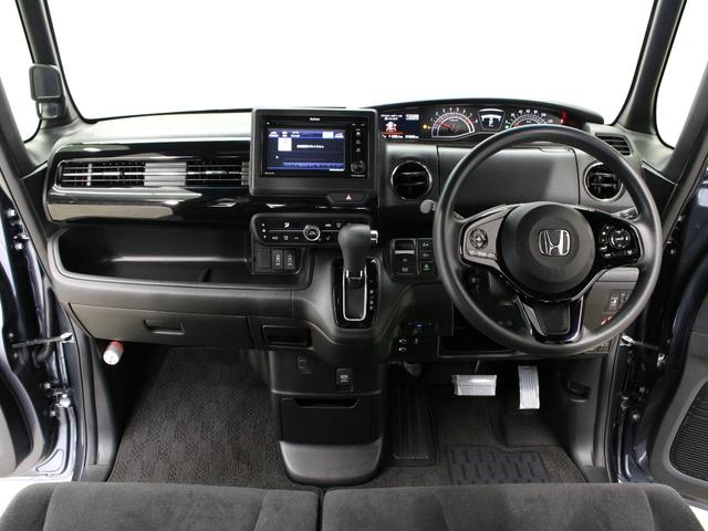 N-BOXカスタム L ワンオーナー 禁煙車 ワンセグTV Bluetooth リアカメラ ETC ステリモ クルコン シートヒーター 両側パワースライドドア 前後ソナーセンサー 電子パーキングブレーキ 大型ルーフコンソール(22枚目)