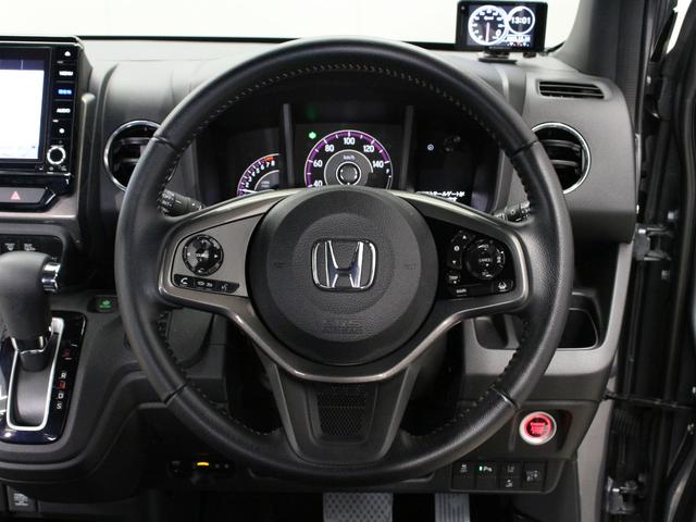 N-WGNカスタム L・ターボホンダセンシング ワンオーナー 4WD ターボ 8インチナビ フルセグ DVD CD Bluetooth リアカメラ ETC 前後ドラレコ シートヒーター ソナーセンサー LEDヘッドライト フォグ サイドエアバッグ(22枚目)