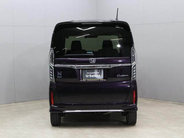 Ｎ－ＢＯＸカスタム Ｌターボ　ワンオーナー　禁煙車　４ＷＤ　ターボ　大型ルーフコンソール　電子パーキングブレーキ　シートヒーター　両側パワースライドドア　純正メモリーナビ　フルセグ　ＣＤ　ＤＶＤ　音楽録音　Ｂｌｕｅｔｏｏｔｈ（15枚目）
